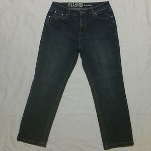 Ethyl Classic Stretch Denim Blue Jeans 6 Short